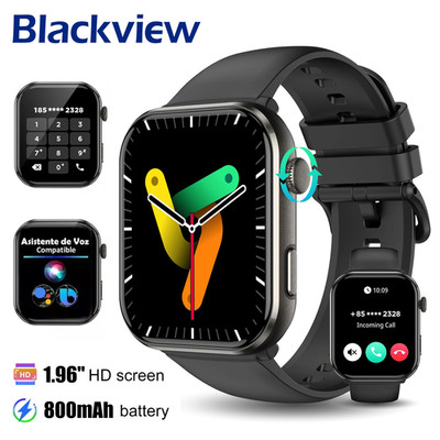 Blackview R60 Smartwatch 2025 1.96'' AMOLED 800mAh Bluetooth Call Fitness