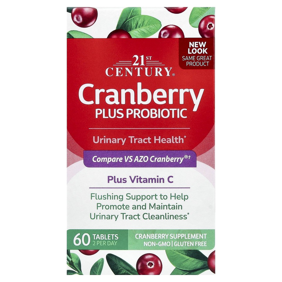Cranberry Plus Probiotic, 60 Tablets
