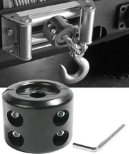Rubber Winch Cable Hook Stopper with Stainless Steel Screws, Nuts, and Allen Wre