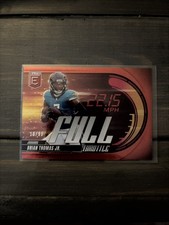 2025 Panini Donruss Elite - Full Throttle Brian Thomas Jr. #2 Red /99