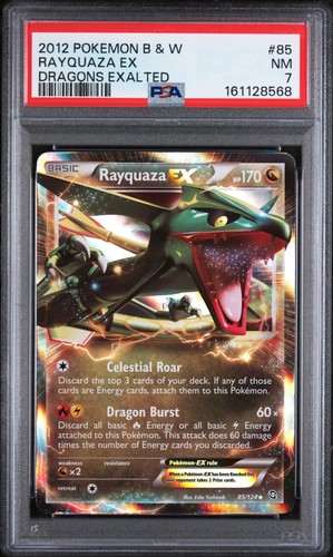 Rayquaza-EX graded PSA 7 for sale on eBay