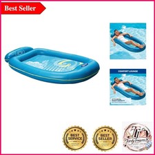 Aqua Comfort Bubble Waves Pool Float Lounge