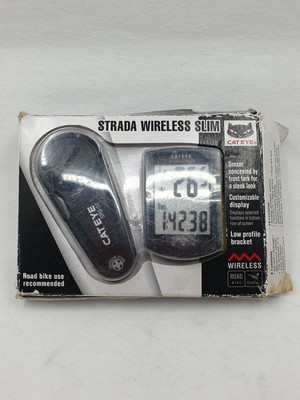 Cateye CC-RD310W STRADA SLIM schwarz kabelloser Fahrradcomputer