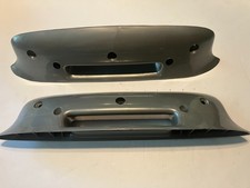Here Is A Pair Of 1957 Chevy Belair Silver Plastic Arm Rest Bases