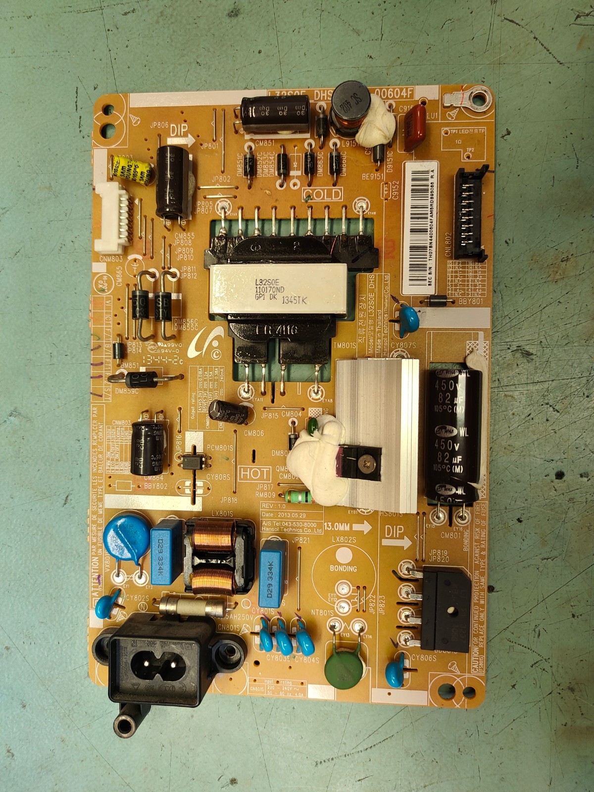 BN44-00604F SCHEDA DI ALIMENTAZIONE PER TV SAMSUNG