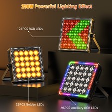 250W LED Strobe Wall Wash Light Stage Effect Beam Lights DMX Party DJ Lighting