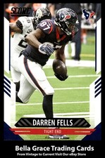 2021 Panini Score Darren Fells #286 Houston Texans NFL Football