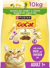 GO-CAT Adult Dry Cat Food Chicken and Duck 10kg Pack  4.60 per kilo