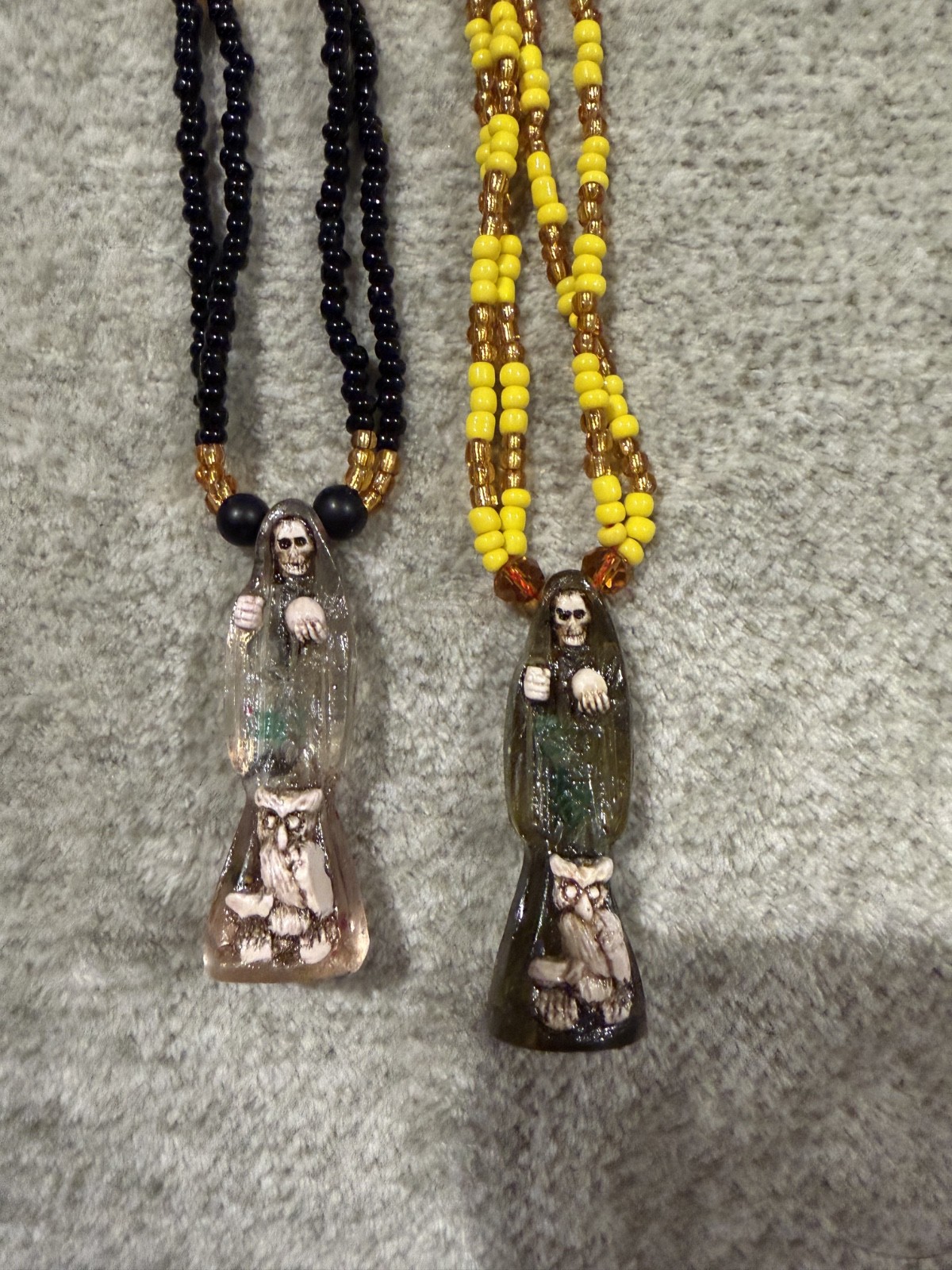 2 Collares de La Santa Muerte Nuevos