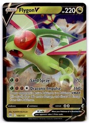 Flygon V 106/172 Brilliant Stars Holo Ultra Rare
