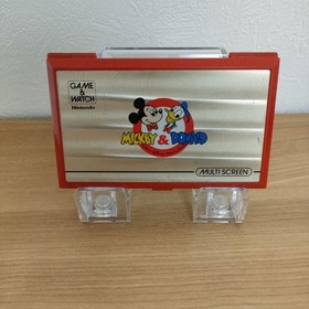 Game Watch MICKEY & DONALD Multi Screen Nintendo DM-53 Handheld Tested very good