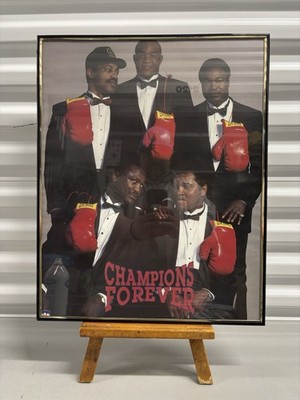 Vintage 1989  Champions Forever   20  X 16  Framed Poster In New Type Condition