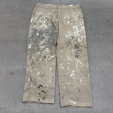 Vintage y2k Dickies 874 Original Fit Paint Splattered Grunge Worn 40x32 pants