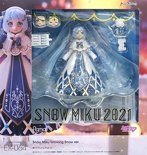 Figurine Figma EX-055 Snow Miku Magical Snow Ver. - Hatsune Miku - Max Factory