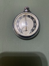 Ingersoll Vintage Chrome Pocket Watch - Not Working - Made In Great Britain