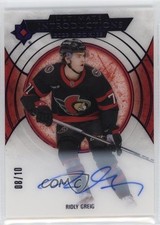 2023 Ultimate Collection Introductions Purple 8/10 Ridly Greig #UI-38 Auto 08es