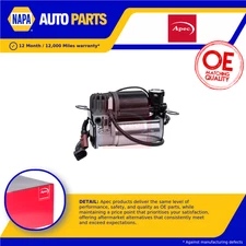 Air Suspension Compressor fits AUDI A8 D3 4.2D Rear 05 to 10 Apec Quality New