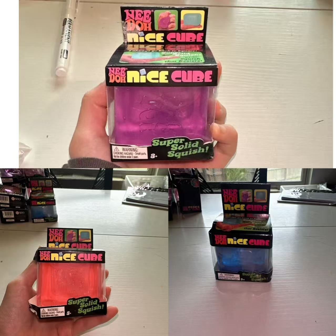3pcs needoh nice cube !