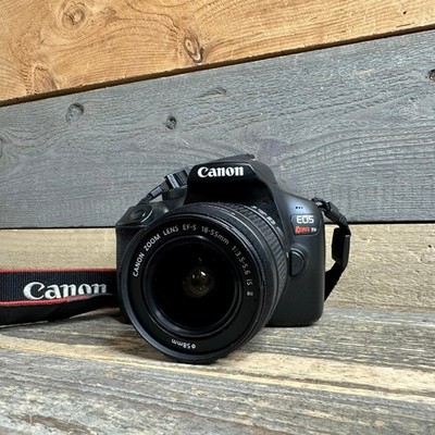 Canon EOS Rebel T6 18MP Digital SLR Camera w/ 18-55mm EF-S Lens