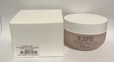 Dior Hydra Life Pore Away Pink Clay mask 1.7 fl. oz. -50 ml  AS PICTURED