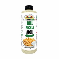 Muskoka Gourmet Dill Pickle Aoili Sauce Smooth Tangy Flavour Dip Dressing 750ml