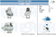 New Starter for CHEVROLET HONDA OPEL VAUXHALL:TRAX,VITA C,TRACKER,ASTRA H