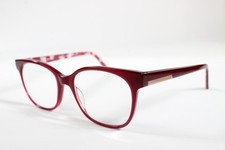 Ted Baker Eyeglasses Bee 9195 Women Burgundy Full Rim Plastic Glasses Frames