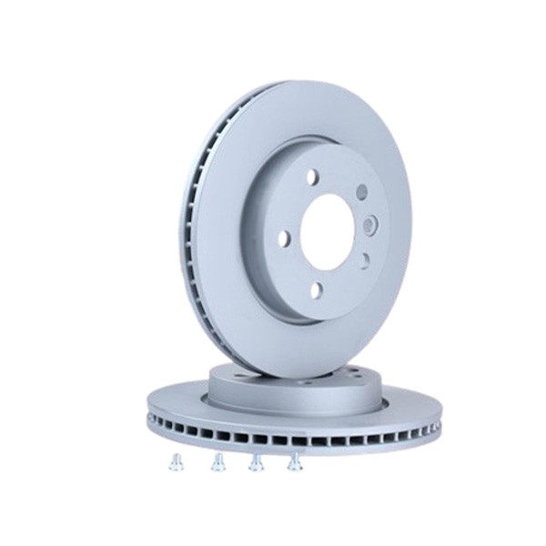 Genuine Delphi Front Coated Brake Disc Set for VW Amarok Pickup Platform BG4343C