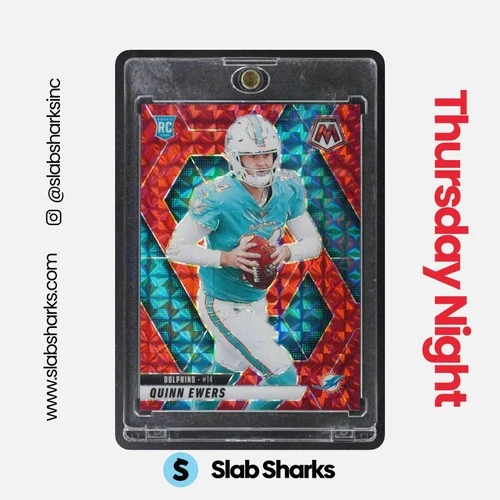 2025 PANINI MOSAIC #308 QUINN EWERS ROOKIES RED PRIZM RC ROOKIE