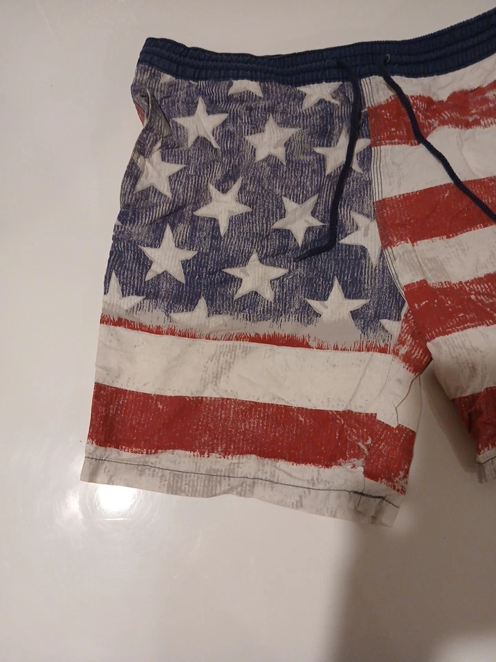 Bañador Hombre XL 40/42 Mossimo Flag Estrellas Rayas~ Foto 4 de 4