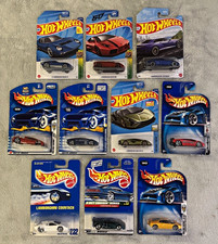 Hot Wheels Lamborghini Lot of 10 Countach Diablo Miura SV Murcielago Sian