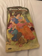 Vintage 1967 Whitman Walt Disney Snow White Seven Dwarfs Die-Cut Book #2279 RARE