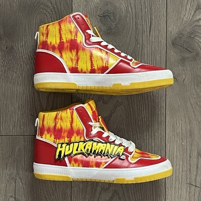 Ground Up WWE Hulkamania Hulk Hogan Men's Size 7 Sneakers | eBay