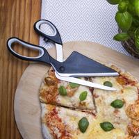 Pizzaschere Pizzamesser Pizzaschneider Mit Pizza-Heber Edelstahl 27Cm 95011224