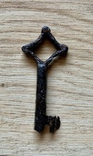Mittelalter Gotik antiker Gotischer Schl&uuml;ssel Eisen Original