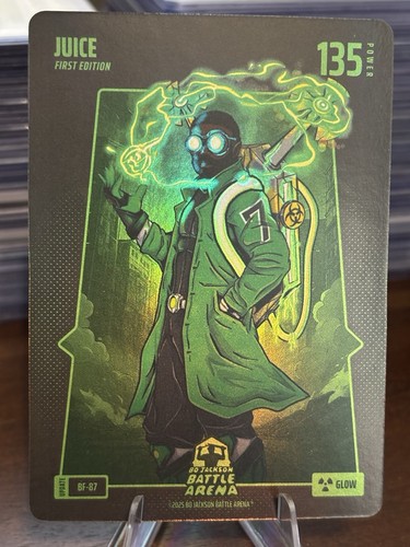 Bo Jackson Battle Arena - JUICE - Glow Battlefoil BF-87