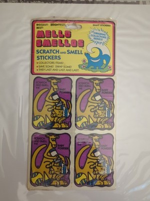 Vintage sealed Mello Smellos Scratch&SmellStickers YOGURT AND BABY POWDER NOS