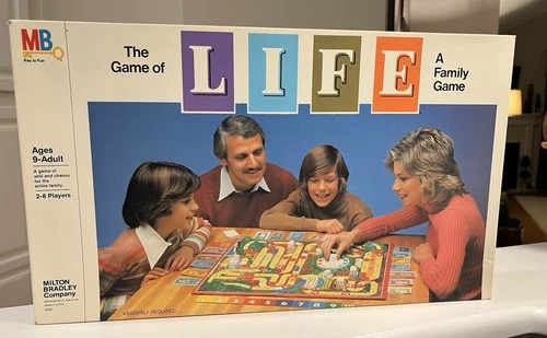 Vintage (1982) The Game Of Life Board Game Milton Bradley NEVER PLAYED! NIB