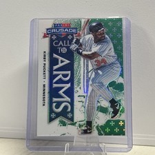 2025 Panini Crusade - Kirby Puckett #2 Call To Arms Green /249