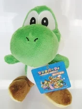 2003 Mario Party 5 Yoshi Plush Toy, New, Unused, San-Ei Boeki