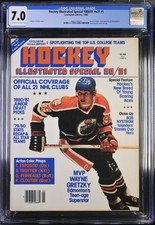 Wayne Gretzky 1st Cover Hockey Illustrated Special 1980/81 CGC 7.0 RARE