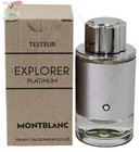 Mont Blanc Explorer Platinum Tester 3.3/3.4 oz Edp Spray Men New Same As Picture