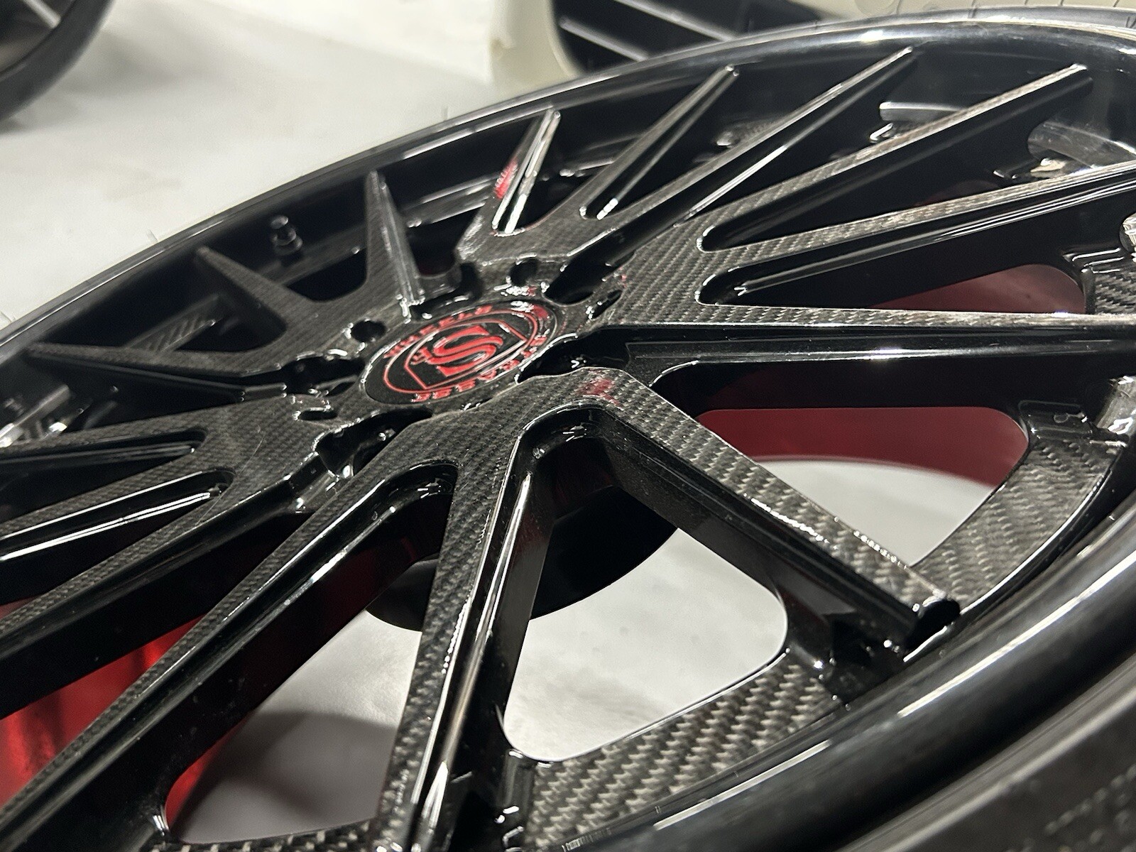 Strasse SV15T Wheels Carbon fiber 5x112 Mclaren Lamborghini Mercedes Audi
