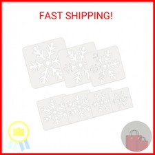 14 Pieces Large Stencil for Painting on Wood Plastic 5 Point Stencil Template Pa