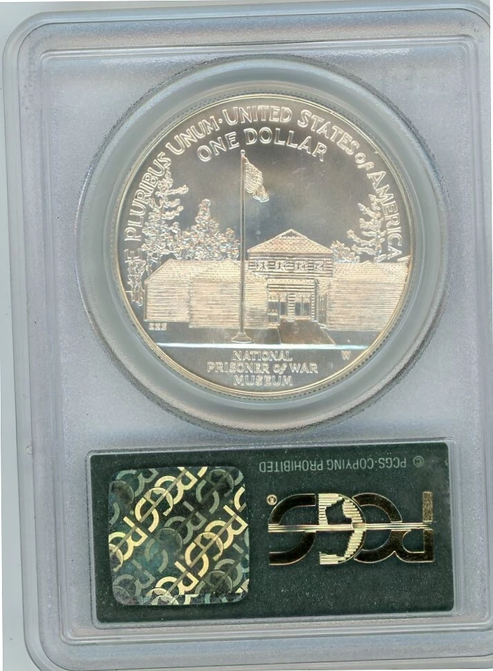 1994D SOCCER WORLD CUP COMMEMORATIVE $1 PCGS MS69 Cert. 83150413 - Image 2 of 2