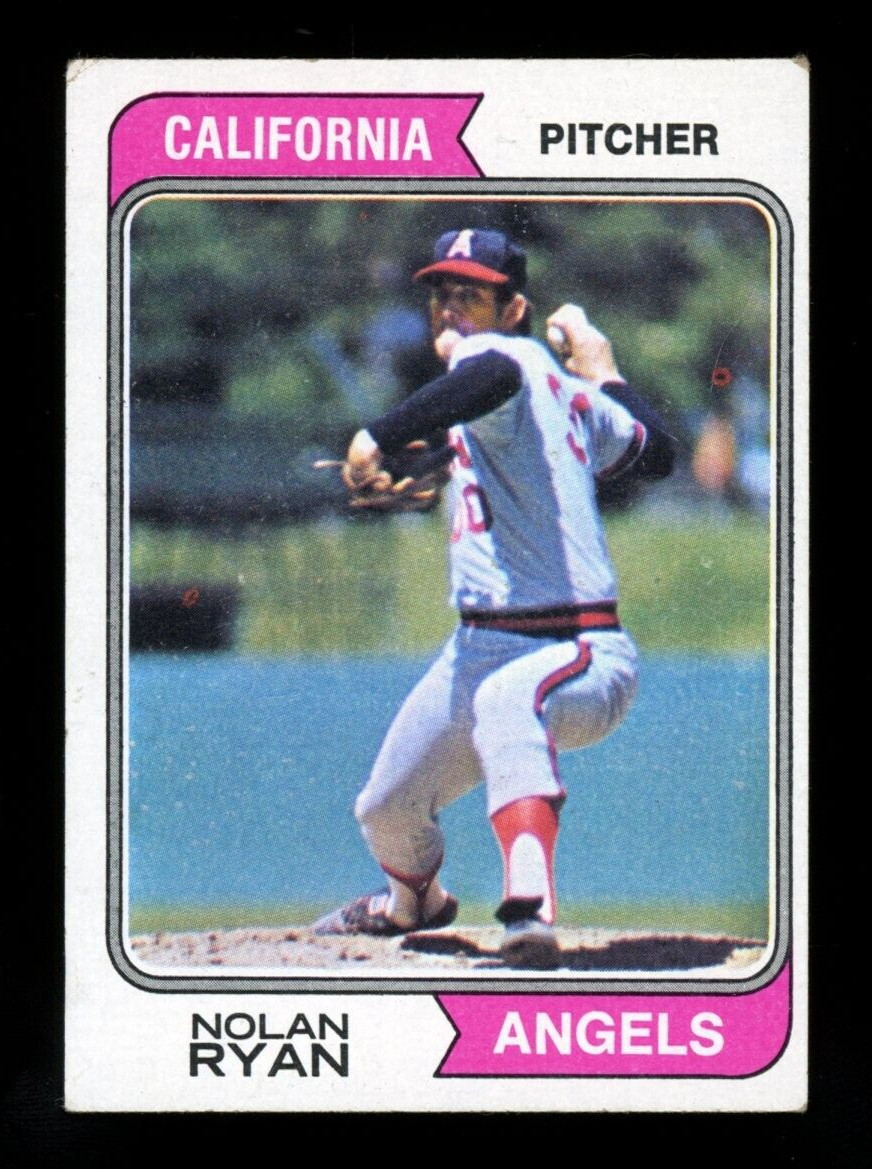 1974 TOPPS MLB BASEBALL #20 Nolan Ryan HOF EX+ N Y Mets Angels Card