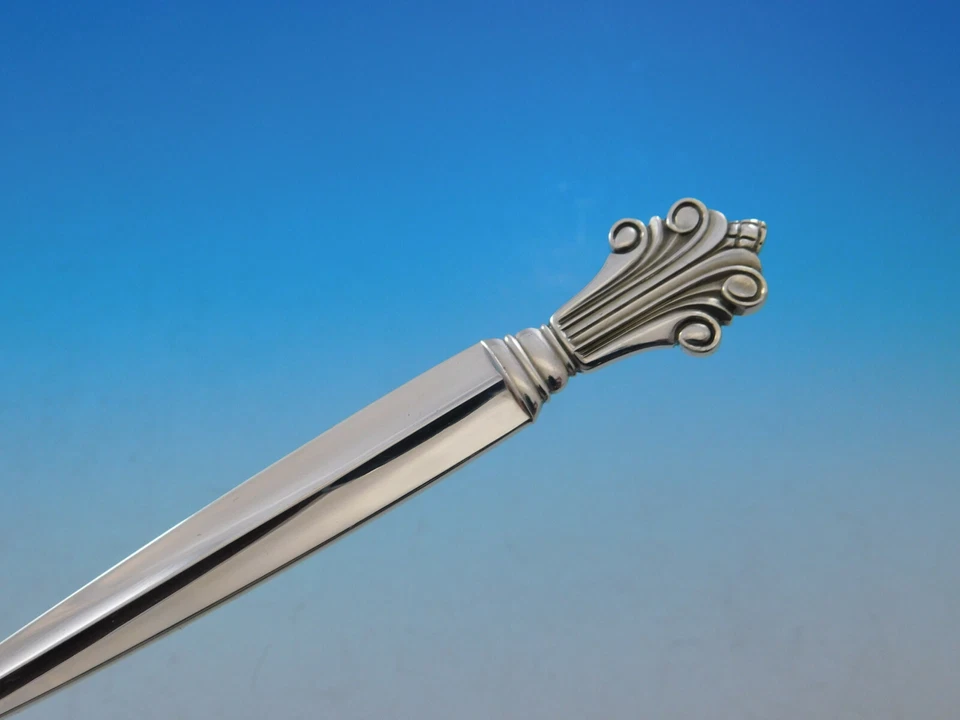 Ajuste(s) de lugar tamaño cena danés de plata esterlina Acanthus de Georg Jensen 4 piezas Foto 2 de 4