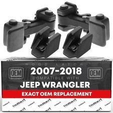 Hood Latch Left Right For Jeep Wrangler - Rubber Hood Lock Catch Kit Hood Latch Left Right For Jeep Wrangler - Rubber Hood Lock Catch Kit