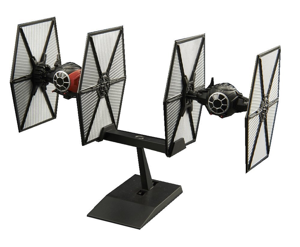 Bandai Star Wars Vehicle Model 004 First Order Tie Fighter Scale