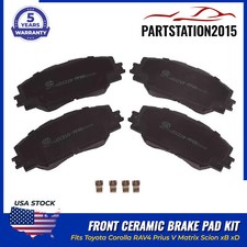 Fits Toyota Corolla RAV4 Prius V Matrix Scion xB xD Front Ceramic Brake Pad Kit